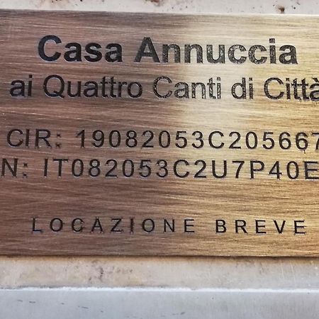 Casa Annuccia Ai Quattro Canti Di Citta Palermo Exterior foto
