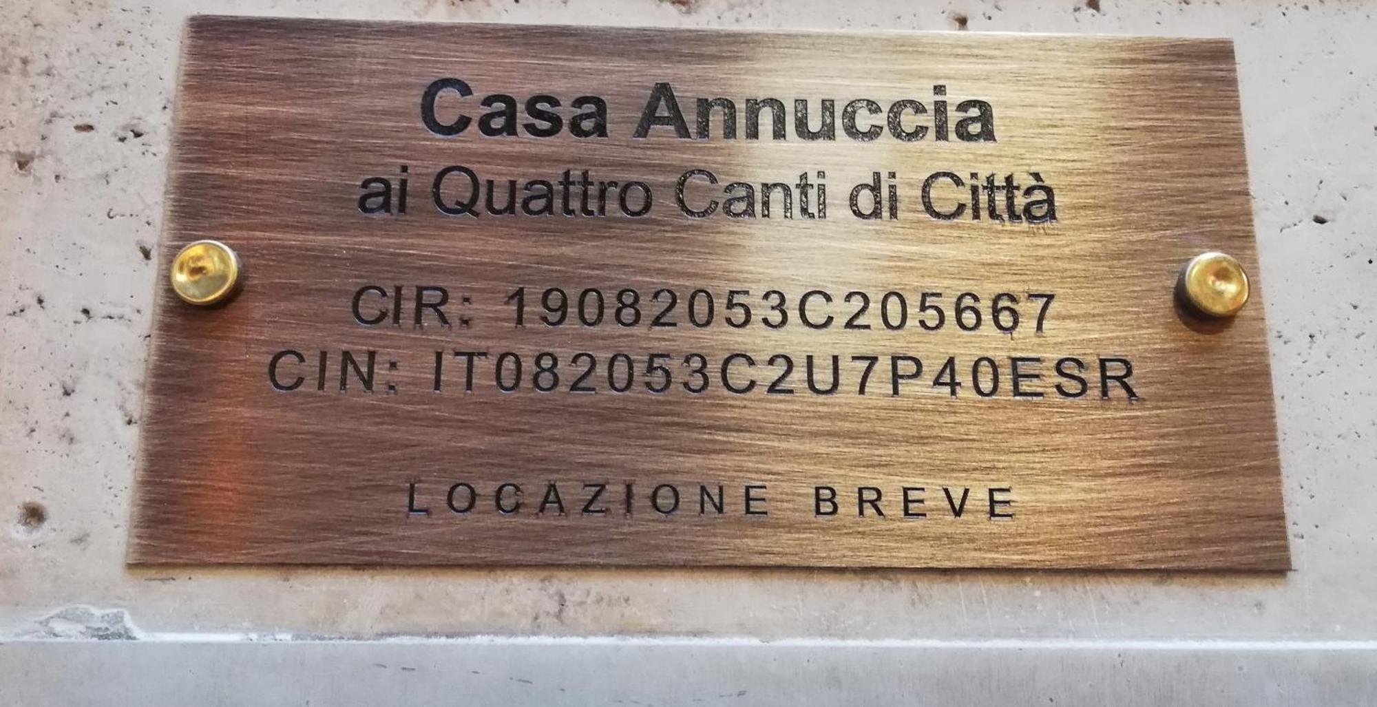Casa Annuccia Ai Quattro Canti Di Citta Palermo Exterior foto